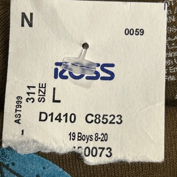 Marvel Comics Graphic Tee W/ Hulk, Spiderman, Ironman Faces Boys L 100% Cotton - Picture 7 of 9